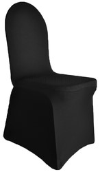 chair cover in black