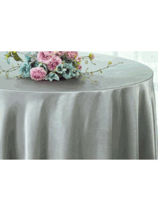 Satin Tablecloth Silver