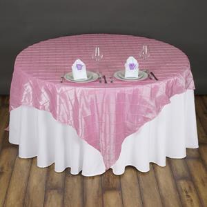 Pintuck Taffeta Overlay pink