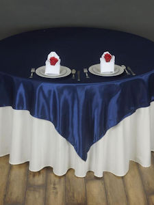 Satin Table Overlay